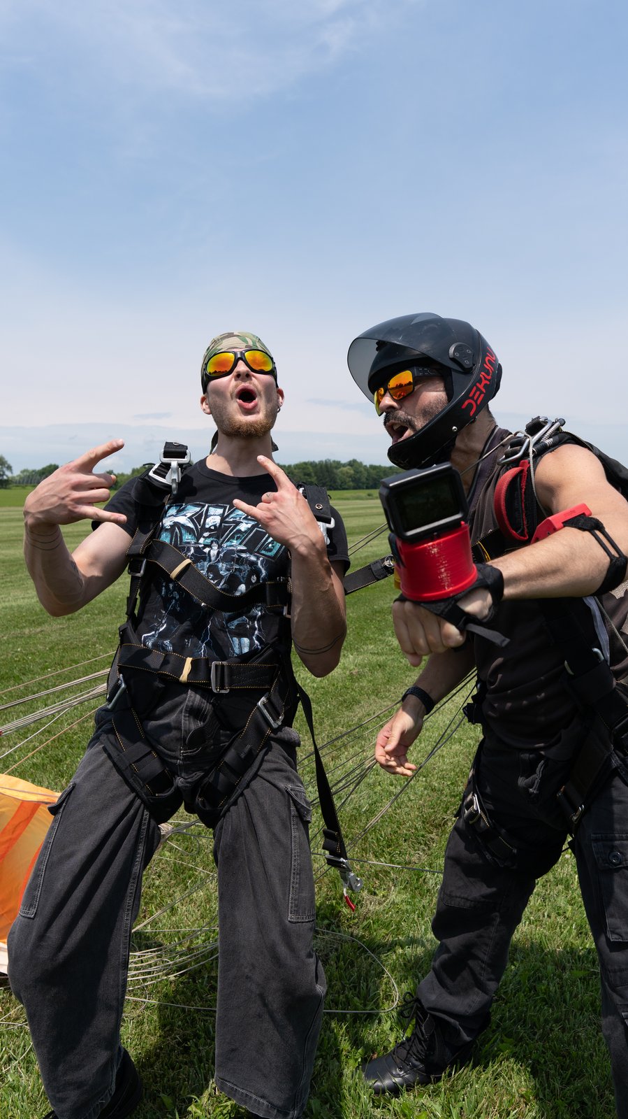 Skydiving near Toronto, Ontario