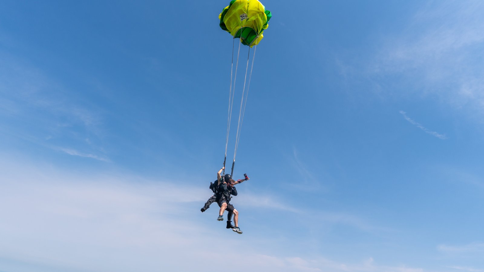 Skydive SWOOP club members at the Dundas dropzone